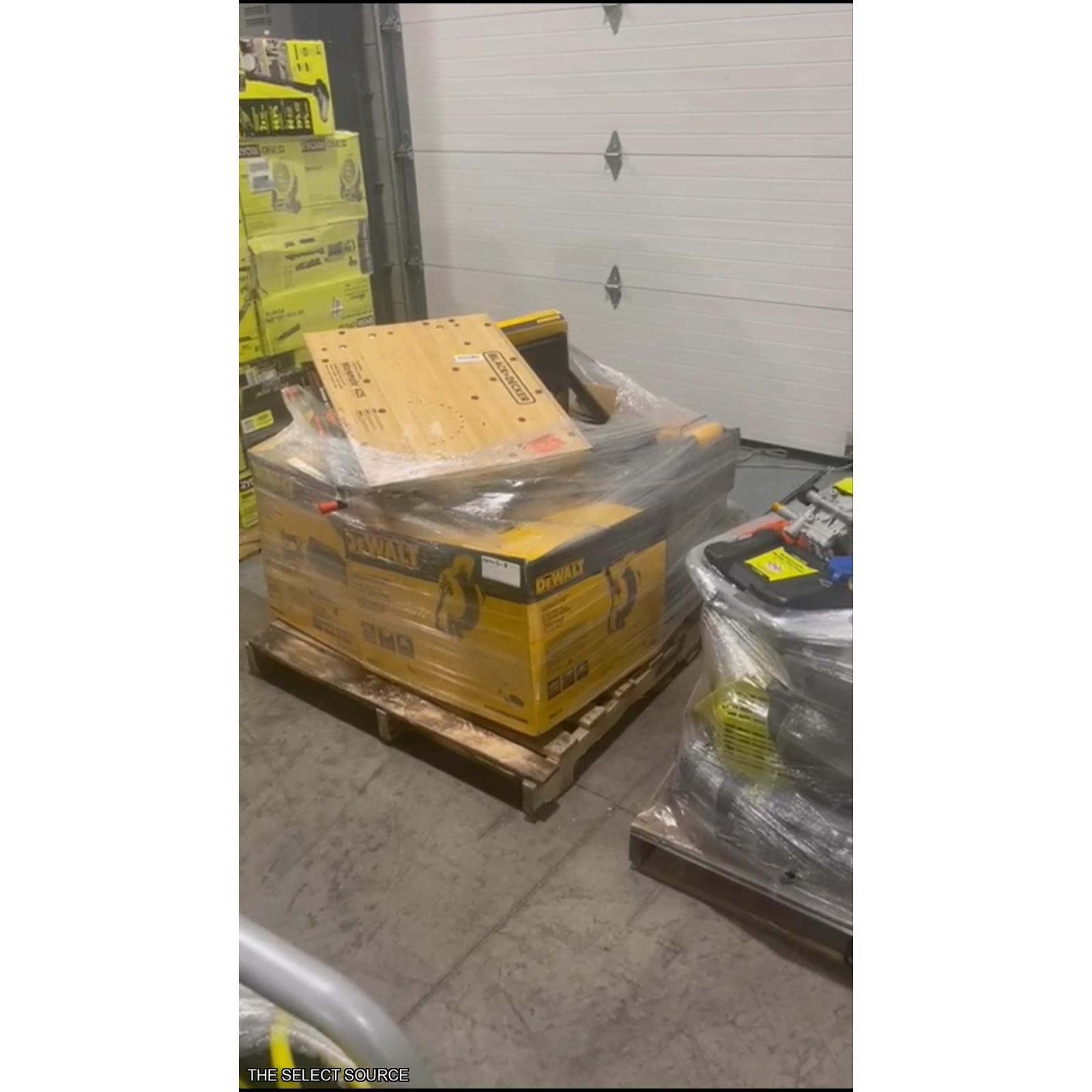 Pittston Location - AS-IS Power Tools Partial Lot (8 Pallets) 1359113-B