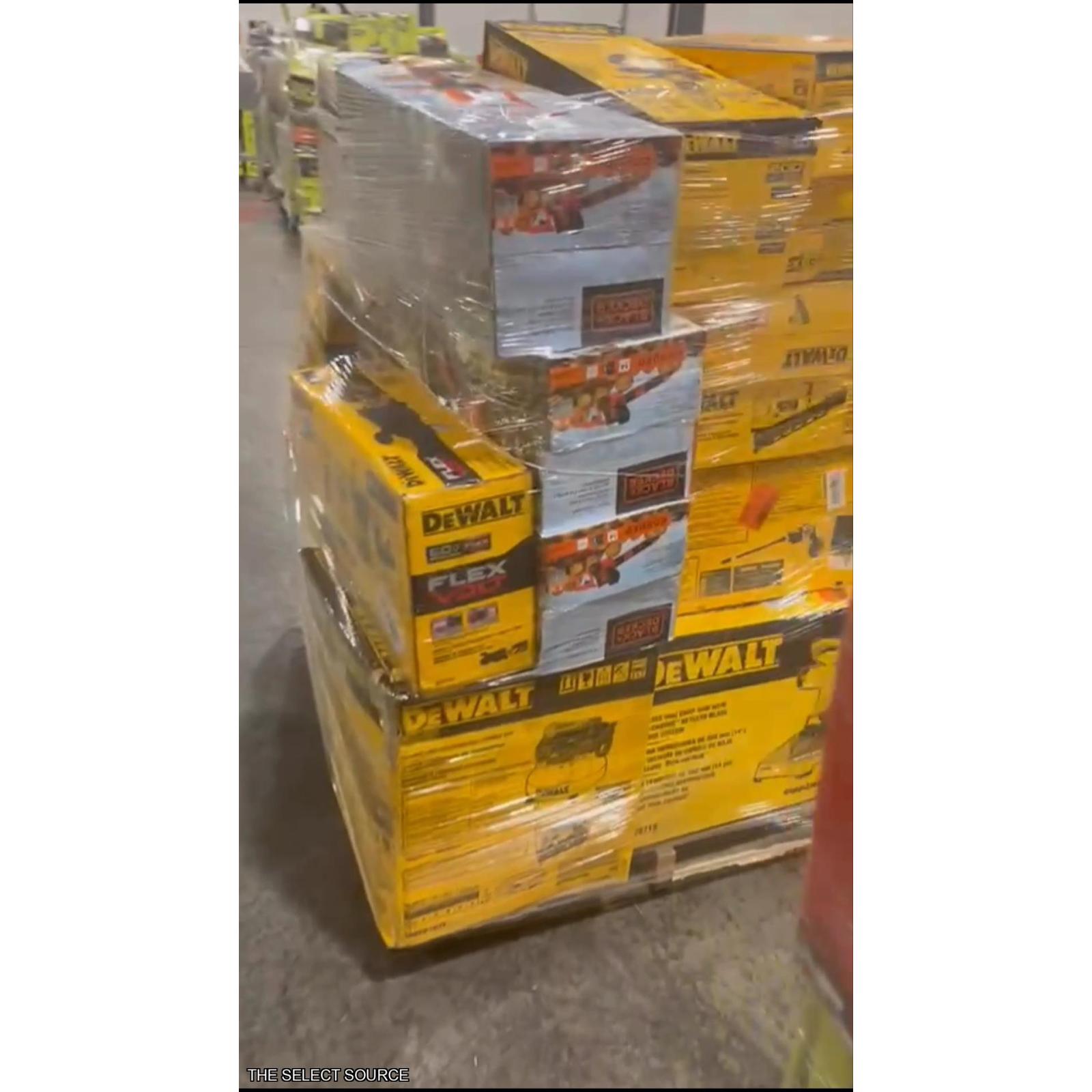 Pittston Location - AS-IS Power Tools Partial Lot (12 Pallets) 1359113-C