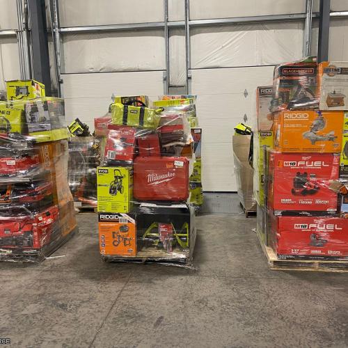 Pittston Location As-Is Power Tools Partial Truckload (6 pallets) 1359535