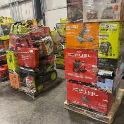 Pittston Location As-Is Power Tools Partial Truckload (6 pallets) 1359535