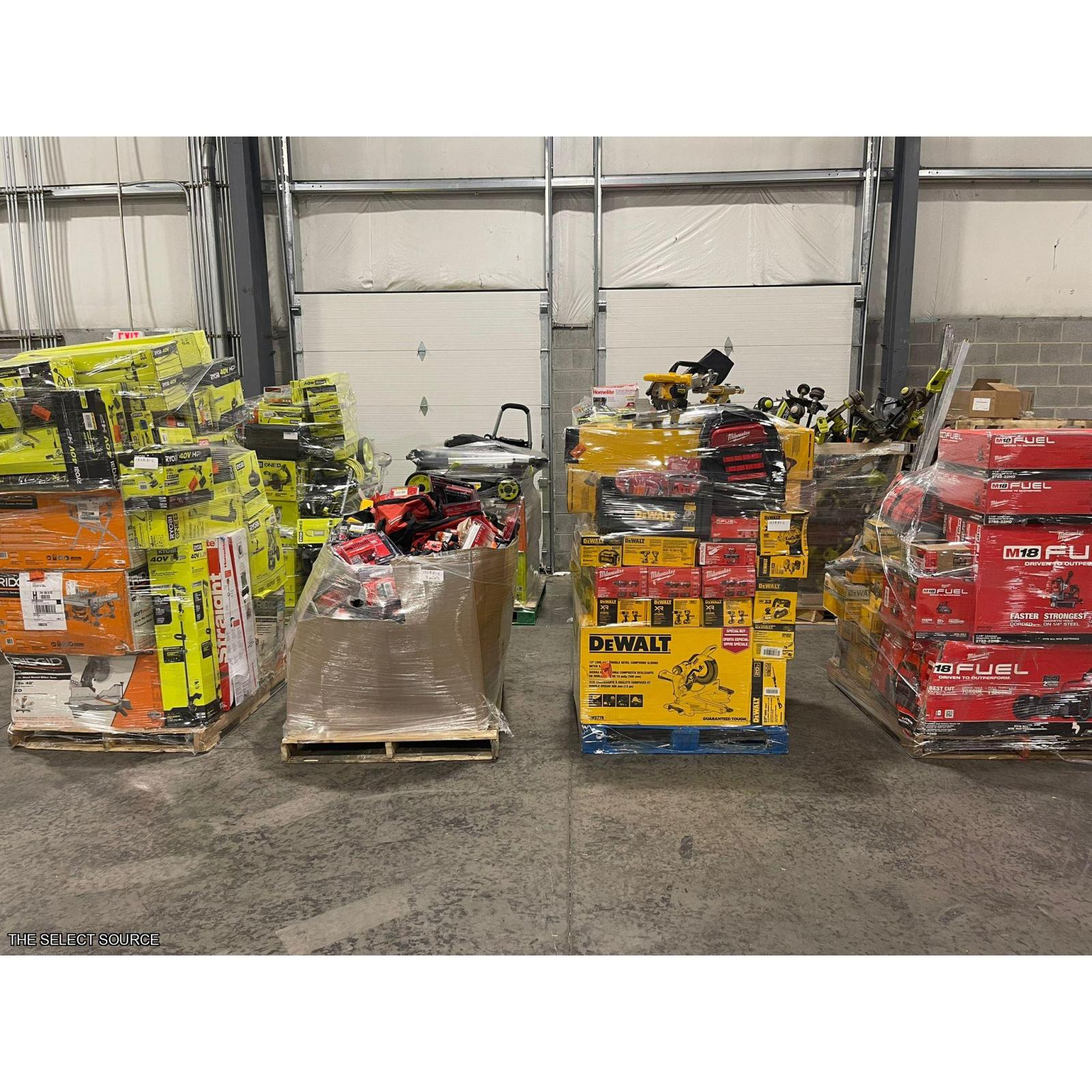 Pittston Location As-Is Outdoor Power Equipment Partial Truckload (8 pallets) 1358181-C