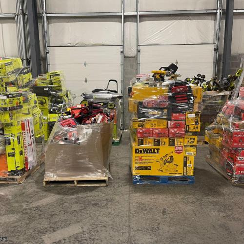 Pittston Location As-Is Outdoor Power Equipment Partial Truckload (8 pallets) 1358181-C