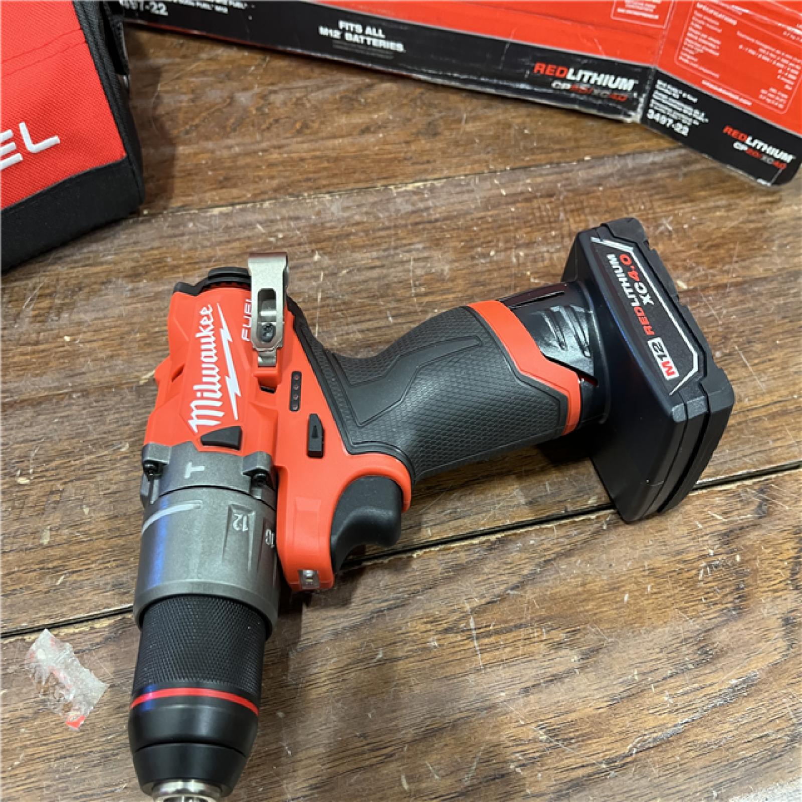 AS-ISMilwaukee 3497-22 12V Brushless Hammer Drill and Impact Driver Combo Kit