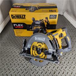 HOUSTON LOCATION - AS-IS DEWALT FLEXVOLT 60V MAX Cordless Brushless 7-1/4 in. Wormdrive Style Circular Saw (Tool Only)