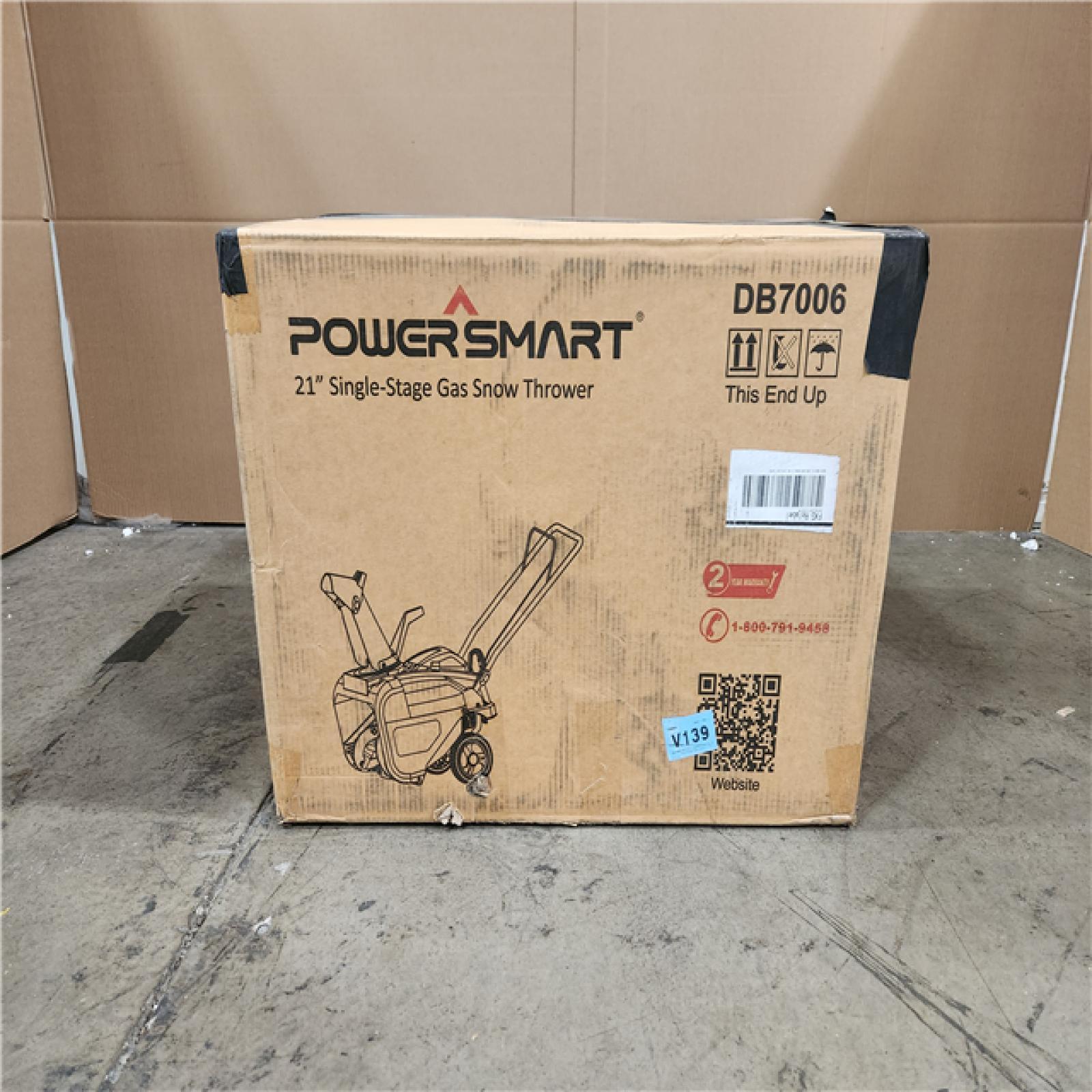 Phoenix Location NEW PowerSmart 21 in. Single-Stage Gas Snow Blower