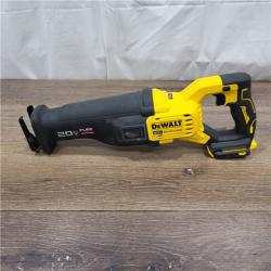 AS-IS 20V MAX Lithium Ion Cordless Brushless Reciprocating Saw with FLEXVOLT ADVANTAGE (Tool Only)