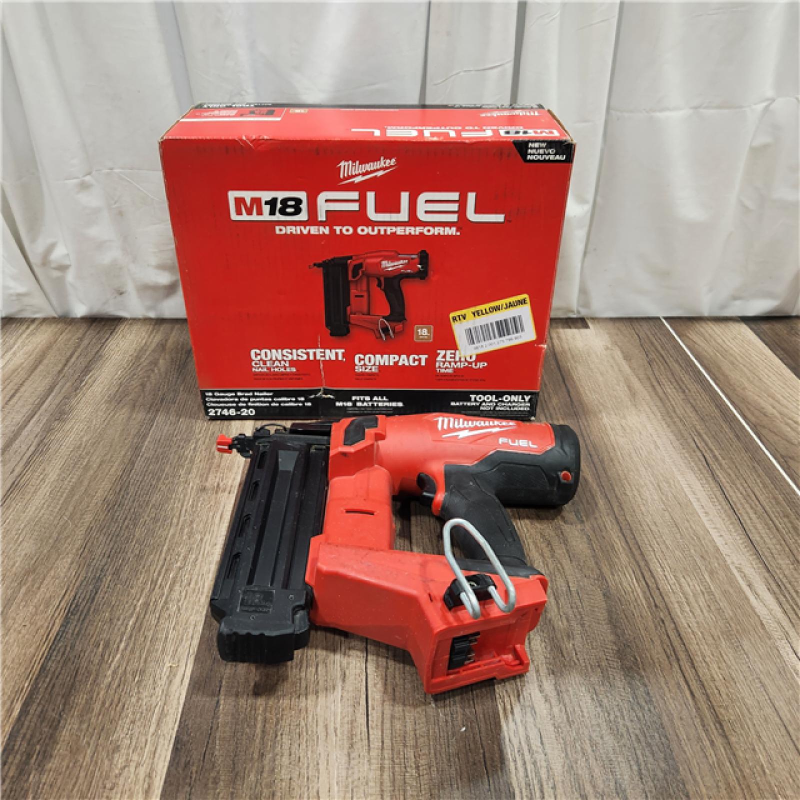 AS IS Milwaukee M18 FUEL 18 Gauge Brad Nailer