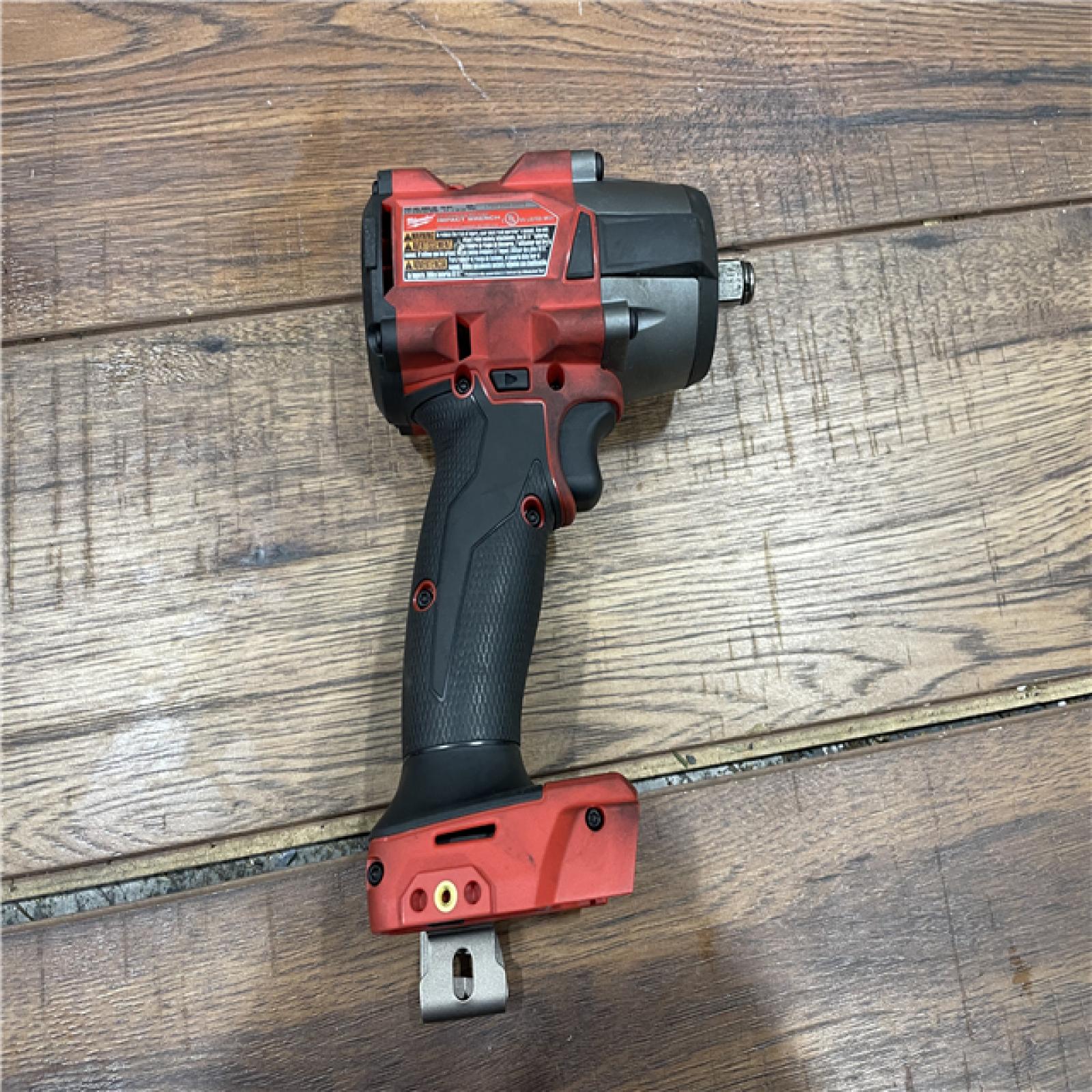 AS-IS MILWAUKEE  M18 FUEL Gen-2 18V Lithium-Ion Brushless Cordless Mid Torque 1/2 in. Impact Wrench W/Friction Ring (Tool-Only)