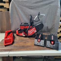 CALIFORNIA NEW MILWAUKEE 14 CUT-OFF SAW (2 BATTERIES, CHARGER, AND BAG INCLUDED)