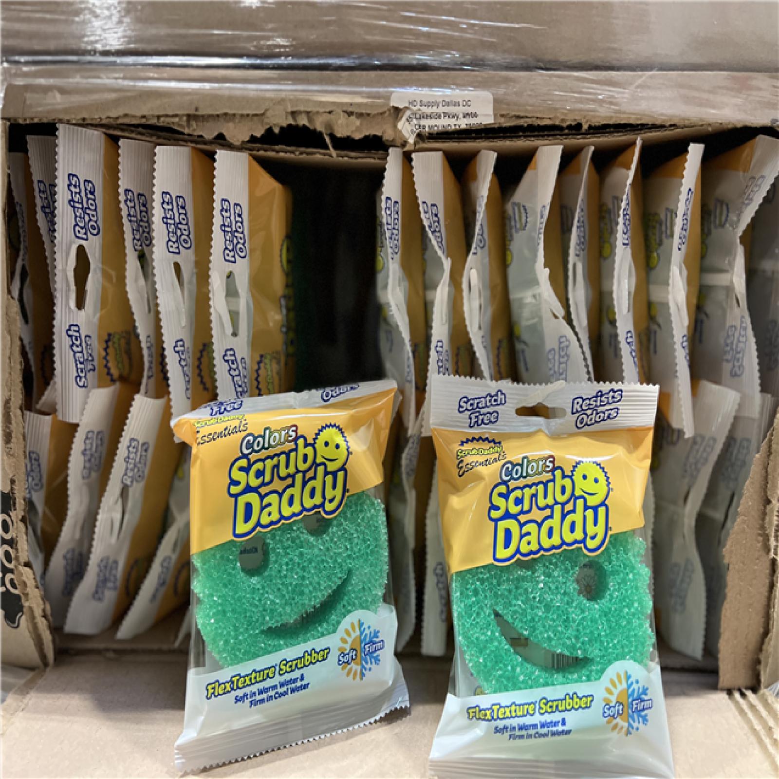 DALLAS LOCATION - NEW! Scrub Daddy Scrub Mommy Green Essentials All Purpose Sponge Pallet- (28 UNITS)