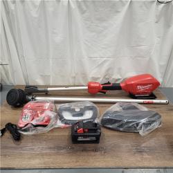 AS-IS M18 FUEL 18V Lithium-Ion Brushless Cordless String Trimmer with QUIK-LOK Attachment Capability and 8.0 Ah Battery