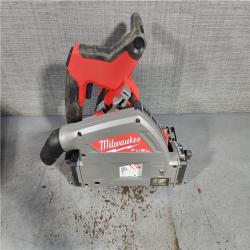 HOUSTON LOCATION - AS-IS Milwaukee M18 FUEL 18V Lithium-Ion Cordless Brushless 6-1/2 in. Plunge Cut Track Saw (Tool-Only)