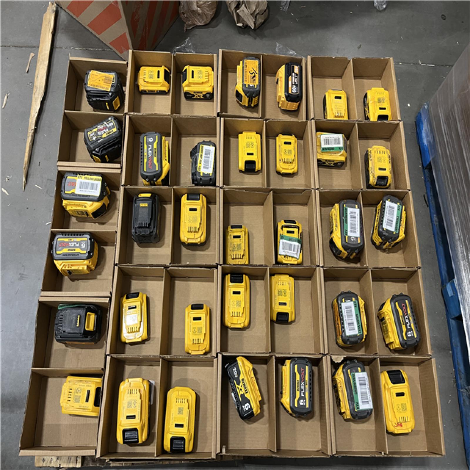 DALLAS LOCATION - AS-IS BATTERY PALLET