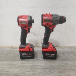 Phoenix Location NEW Milwaukee M18 FUEL 18V Lithium-Ion Brushless Cordless Hammer Drill and Impact Driver Combo Kit (2-Tool) with 2 Batteries