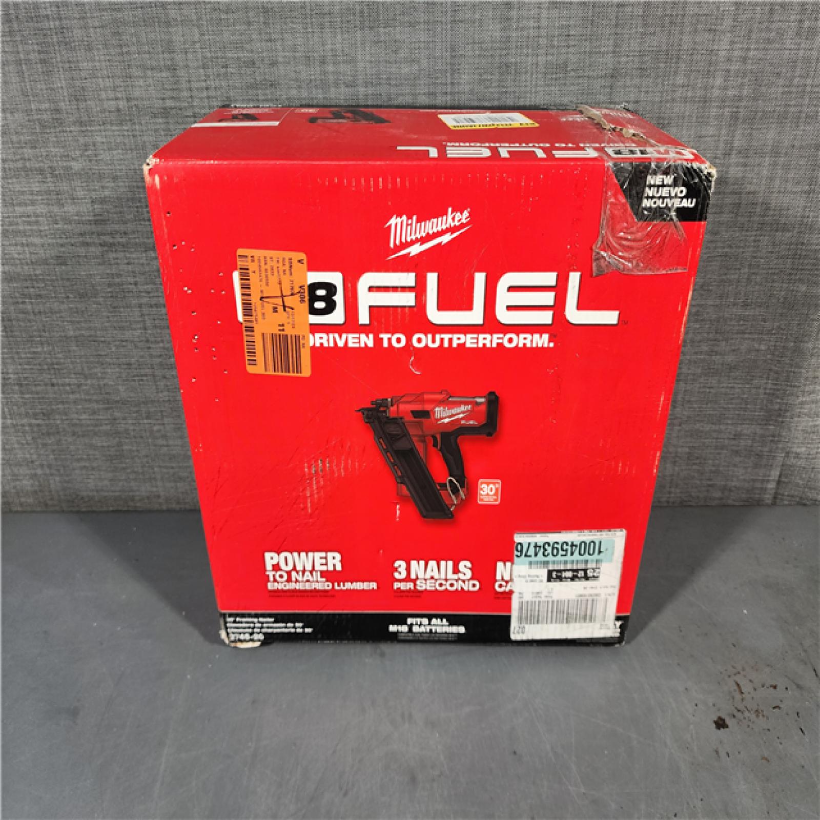 HOUSTON LOCATION - AS-IS M18 FUEL 3-1/2 in. 18-Volt 30-Degree Lithium-Ion Brushless Cordless Framing Nailer (Tool-Only)