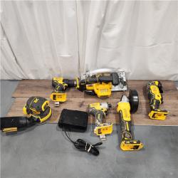 AS IS Dewalt 20-Volt MAX ToughSystem Lithium-Ion 6-Tool Cordless Combo Kit