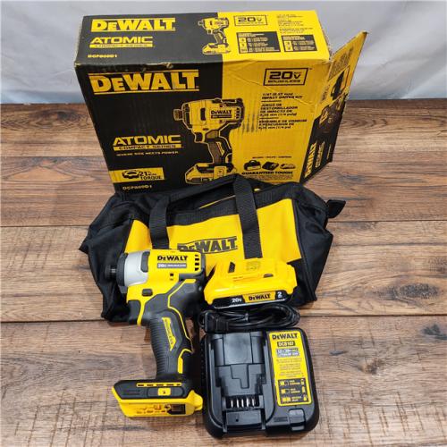 AS-IS DEWALT ATOMIC 20V MAX* Brushless Cordless Compact 1/4 in. Impact Driver Kit