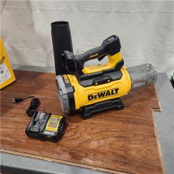 AS-IS FLEXVOLT 60V MAX 160 MPH 760 CFM Brushless Cordless  and Charger