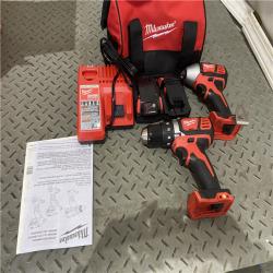 Houston location AS-IS Milwaukee Electric Tools 2691-22 MILWAUKEE M18 COMBO KITS LIKE NEW