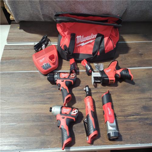 California New 5 TOOL Combo Kit (2 Batteries, Charger, and Bag Included)