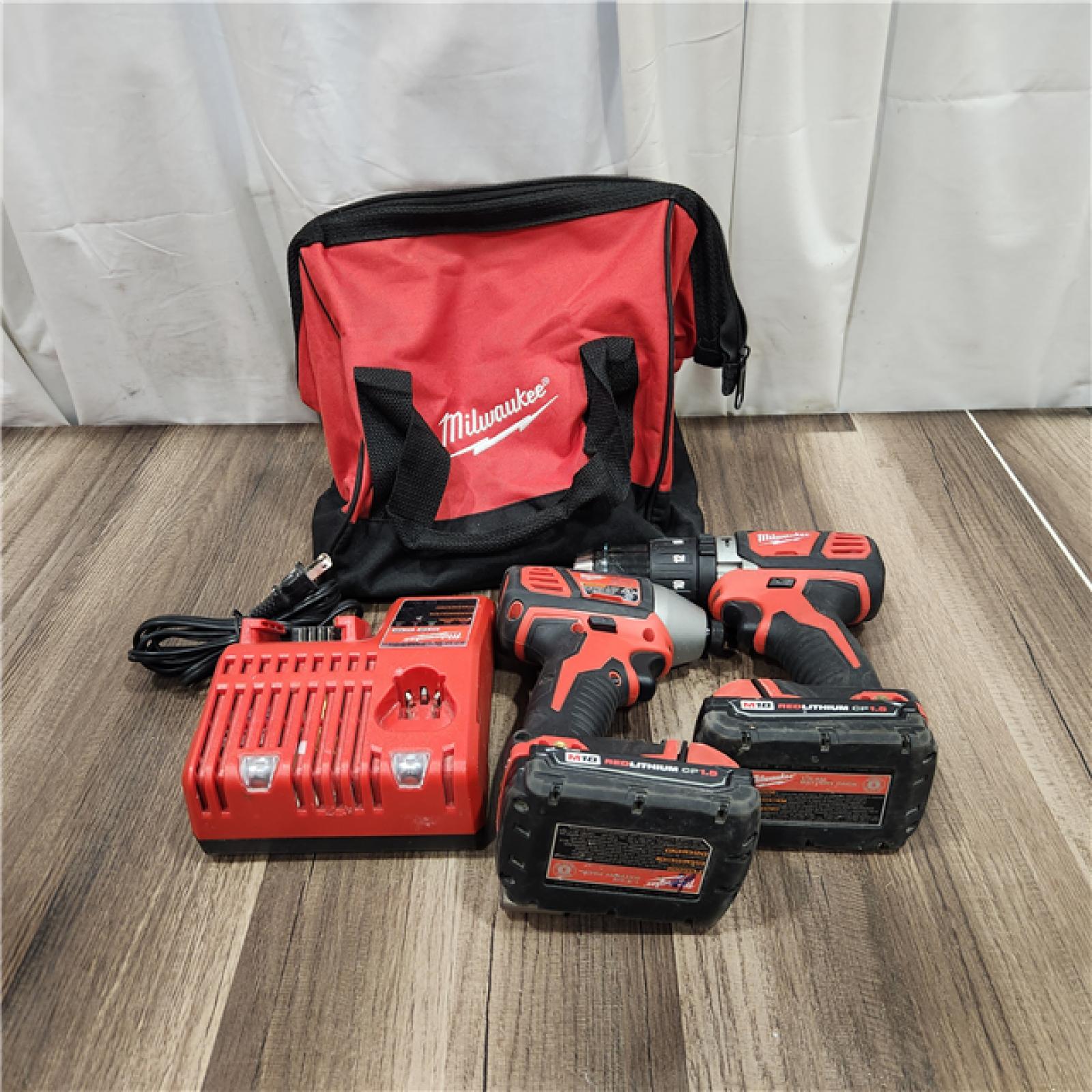 AS IS Milwaukee M18 Compact Brushless 2-Tool Combo Kit