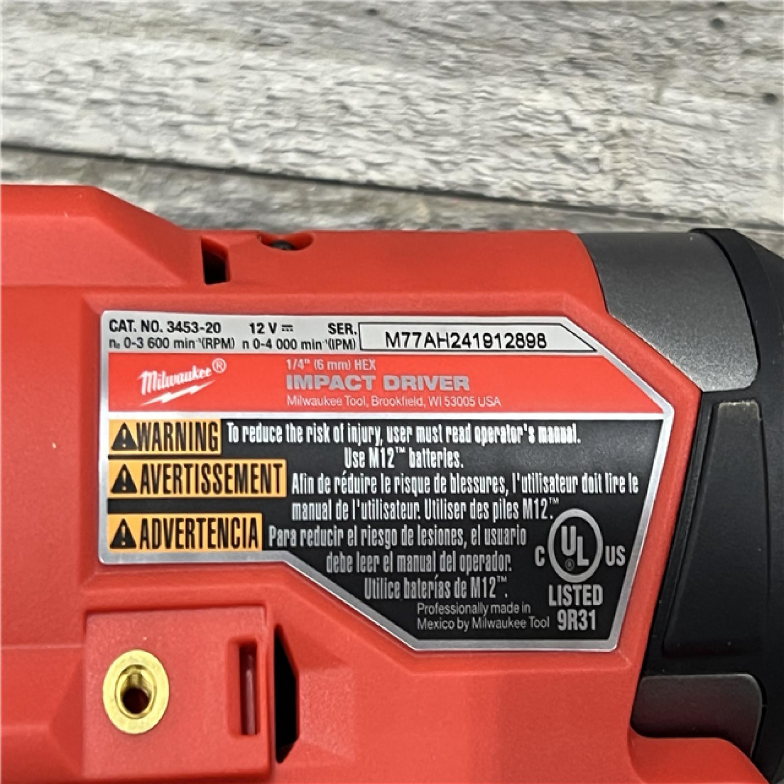 AS-IS Milwaukee 3497-22 12V Brushless Hammer Drill and Impact Driver Combo Kit