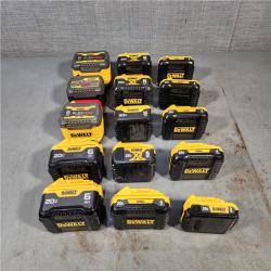 HOUSTON LOCATION - AS-IS DEWALT BATTERY PACK QTY - 15