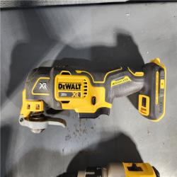 HOUSTON LOCATION - AS-IS DEWALT 20-Volt Lithium-Ion Cordless 3-Tool Combo Kit with FLEXVOLT 9 Ah and 20V 6 Ah Batteries and Charger (NO TOOL BAG)