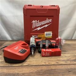 AS-IS MILWAUKEE M12 12-Volt Lithium-Ion Cordless PEX Expansion Tool Kit with (2) 1.5 Ah Batteries, (3) Expansion Heads and Hard Case