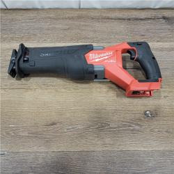 AS-IS Milwaukee M18 18V Fuel Sawzall 1-1/4  Reciprocating Saw Cordless Lithium-Ion Brushless 2821-20