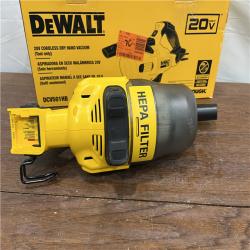 AS-ISDEWALT 20V Lithium-Ion Cordless Dry Hand Vacuum kit  (Tool Only)