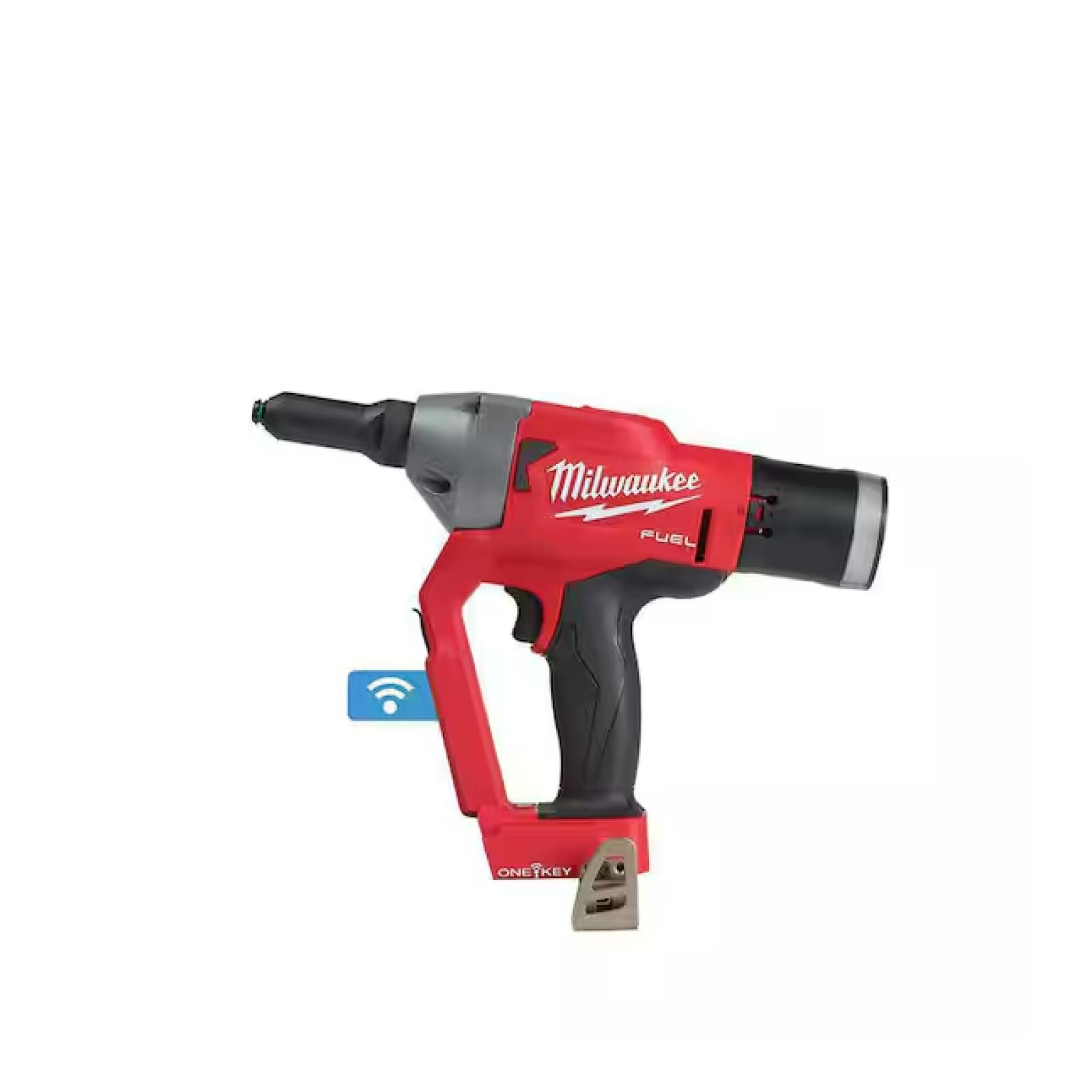 NEW! -  Milwaukee M18 FUEL ONE-KEY 18-Volt Lithium-Ion Cordless Rivet Tool (Tool-Only)