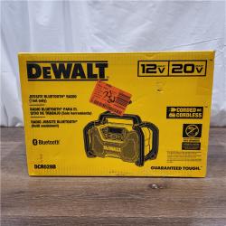 AS-IS 20V MAX Compact Cordless Bluetooth Radio (Tool Only)