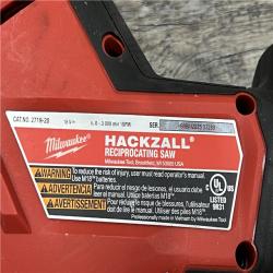 AS-IS MILWAUKEE M18 FUEL 18V Lithium-Ion Brushless Cordless HACKZALL Reciprocating Saw (Tool-Only)