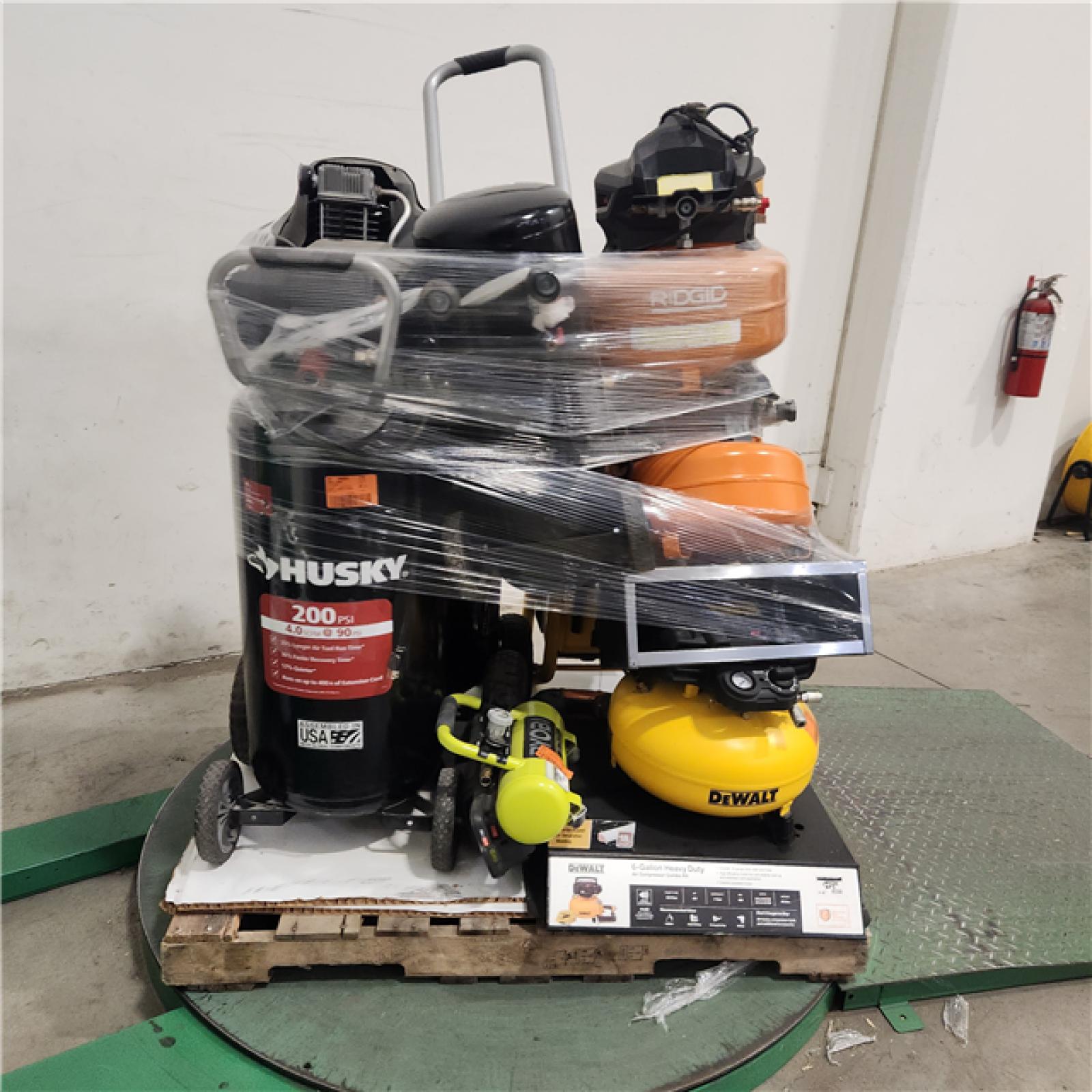 Dallas Location - As-Is Electric Air Compressor Pallet