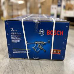 DALLAS LOCATION - Bosch Gravity-Rise Miter Saw Stand with Wheels