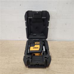 Phoenix Location DEWALT 165 ft. Red Self-Leveling Cross-Line and Plumb Spot Laser Level with (3) AAA Batteries & Case