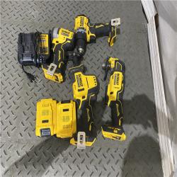 Houston location AS-IS DEWALT 20V MAX* XR 4-Tool Combo Kit