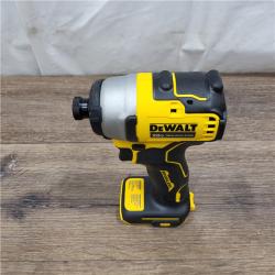 AS-IS DEWALT ATOMIC 20V MAX* Brushless Cordless Compact 1/4 in. Impact Driver Kit