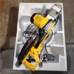 HOUSTON Location-AS-IS-DeWALT DWS779 12 in. 15A Double Bevel Slide Compound Miter Saw APPEARS IN NEW Condition