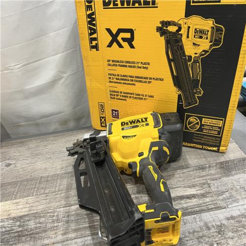 AS-IS DEWALT 20-Volt 21Â° Cordless Framing Nailer (Tool-Only)