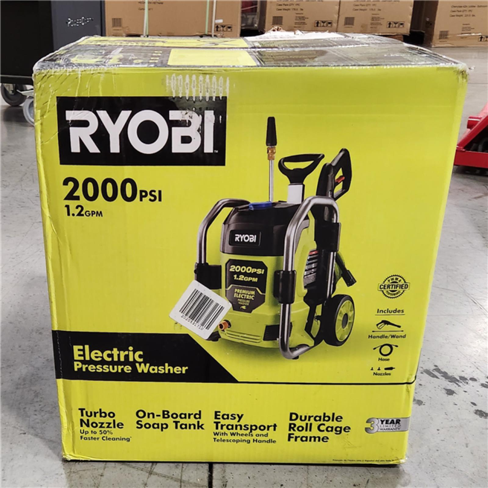 2000 psi 1.2 gpm deals cold water electric pressure washer