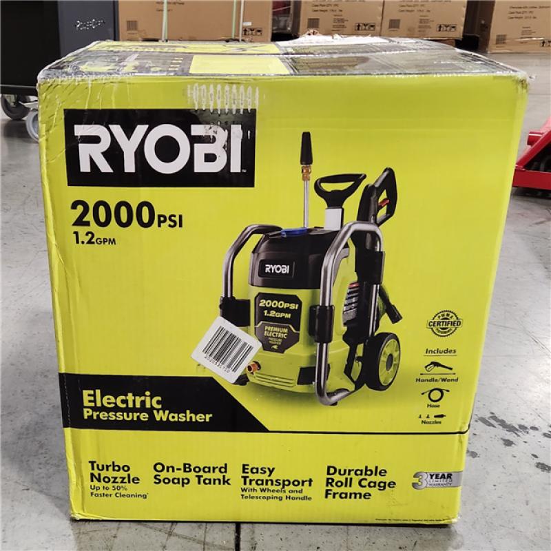 Ryobi 2000 psi pressure washer online electric