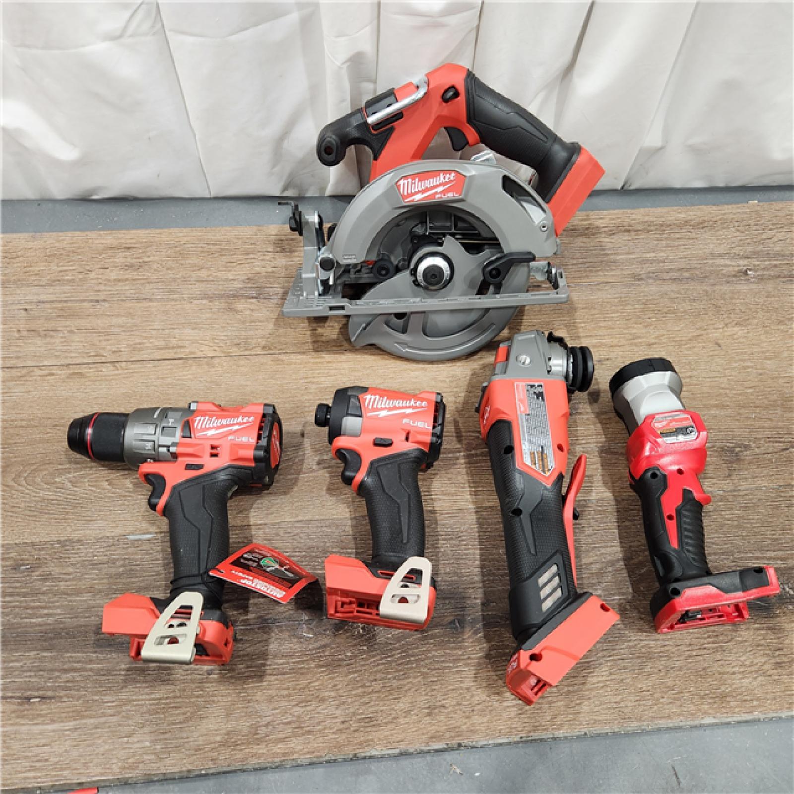 AS-IS Milwaukee  M18 FUEL 5-TOOL COMBO KIT