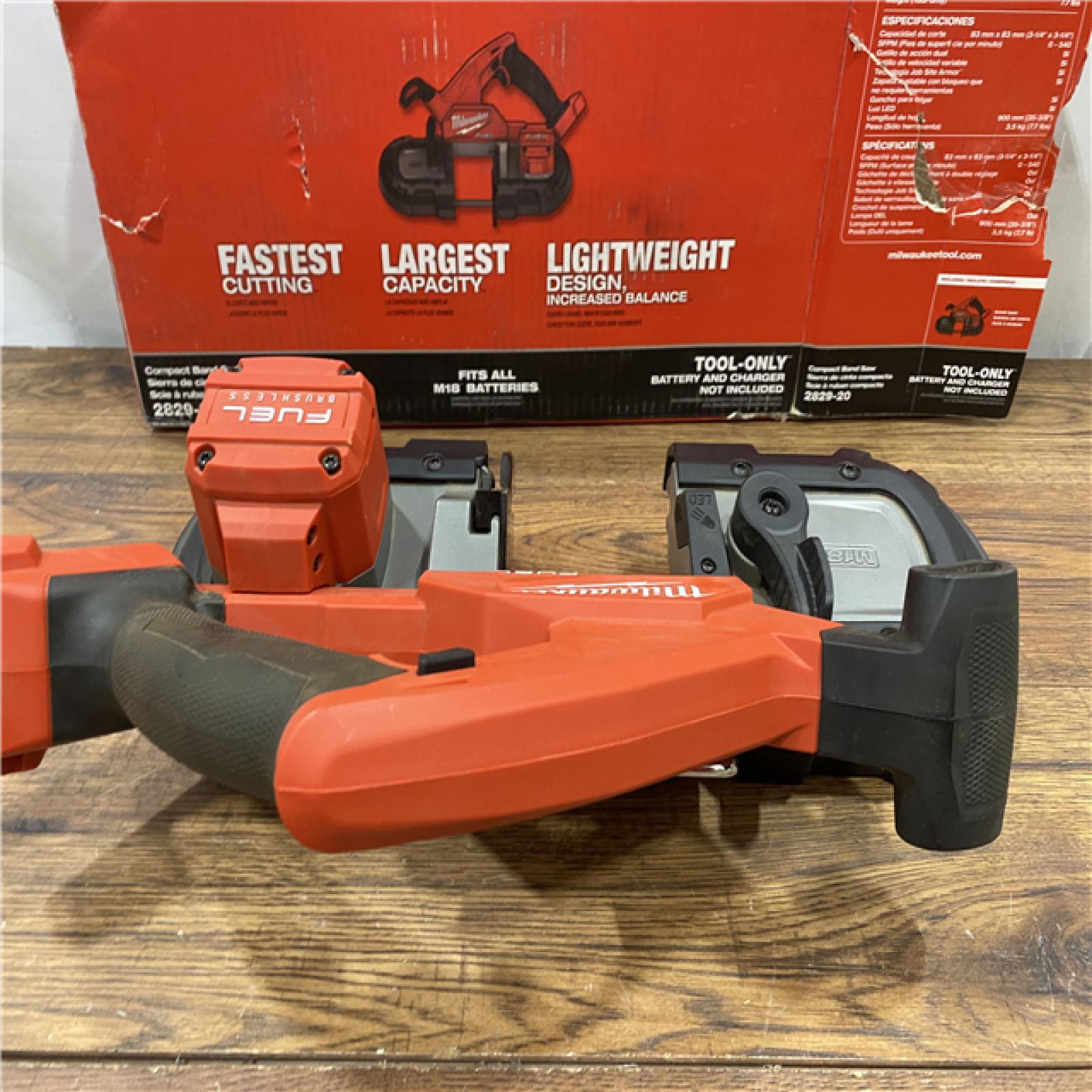 AS IS Milwaukee M18 FUEL Compact Band Saw