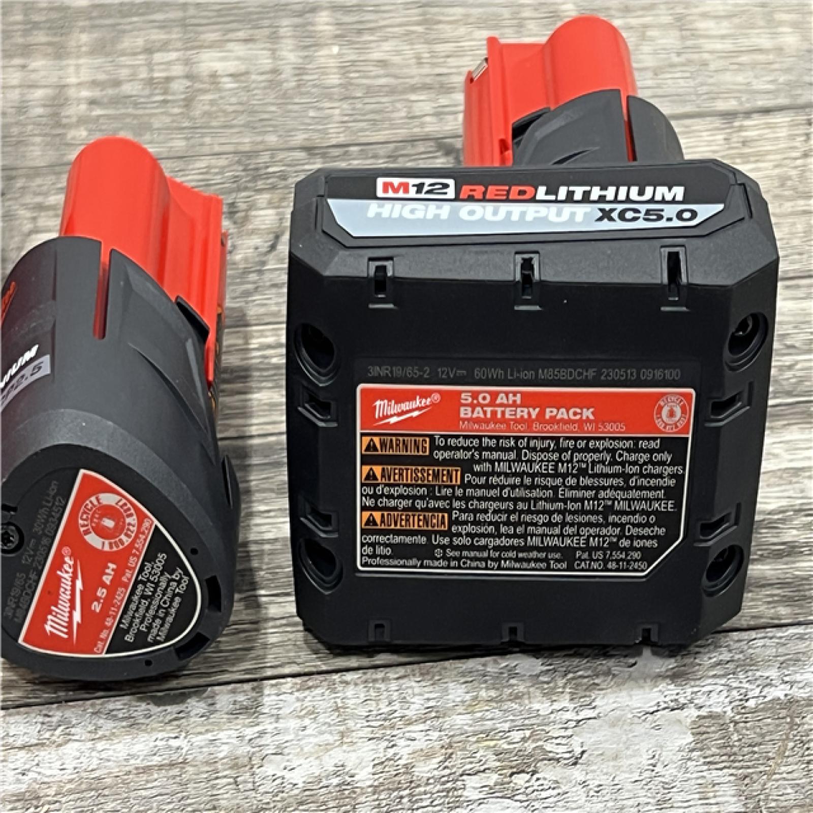 Milwaukee m12 battery starter kit sale