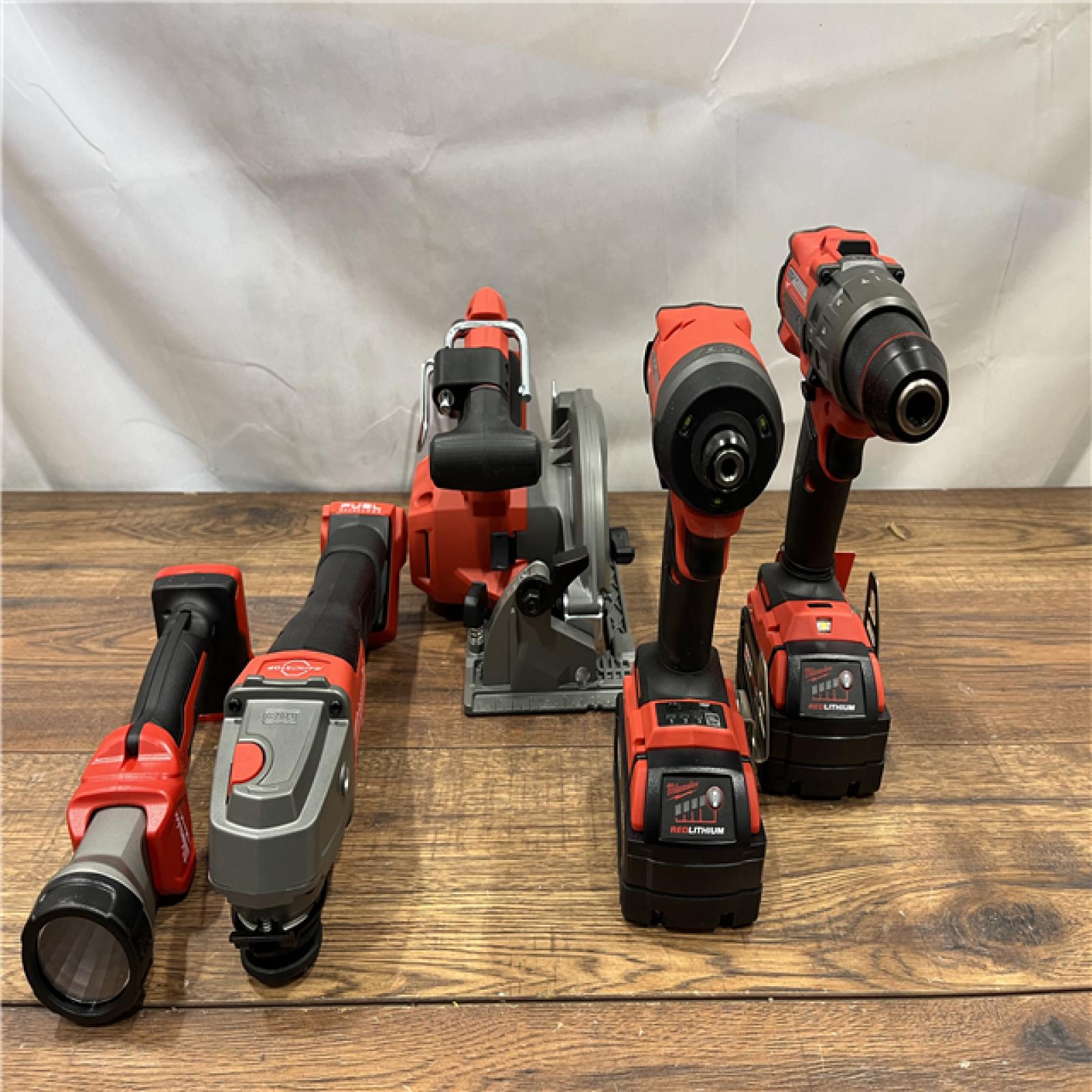 AS IS Milwaukee  M18 FUEL 5-TOOL COMBO KIT