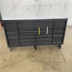 Houston Location - AS-IS Husky 84 in. 22-Drawer Mobile Workbench