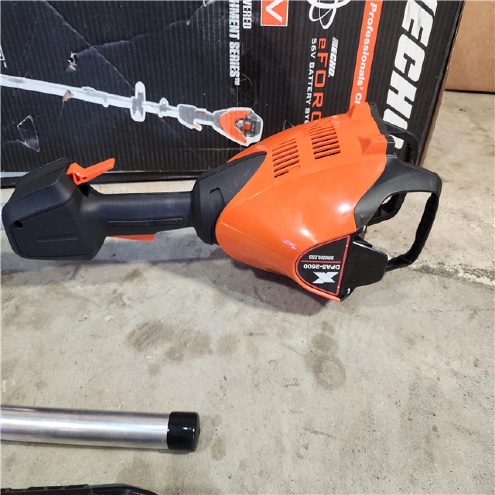 HOUSTON LOCATION - AS-IS EFORCE 56V X Series Brushless Cordless Battery Pro Attachment Series String Trimmer with 5.0Ah Battery and Rapid Charger