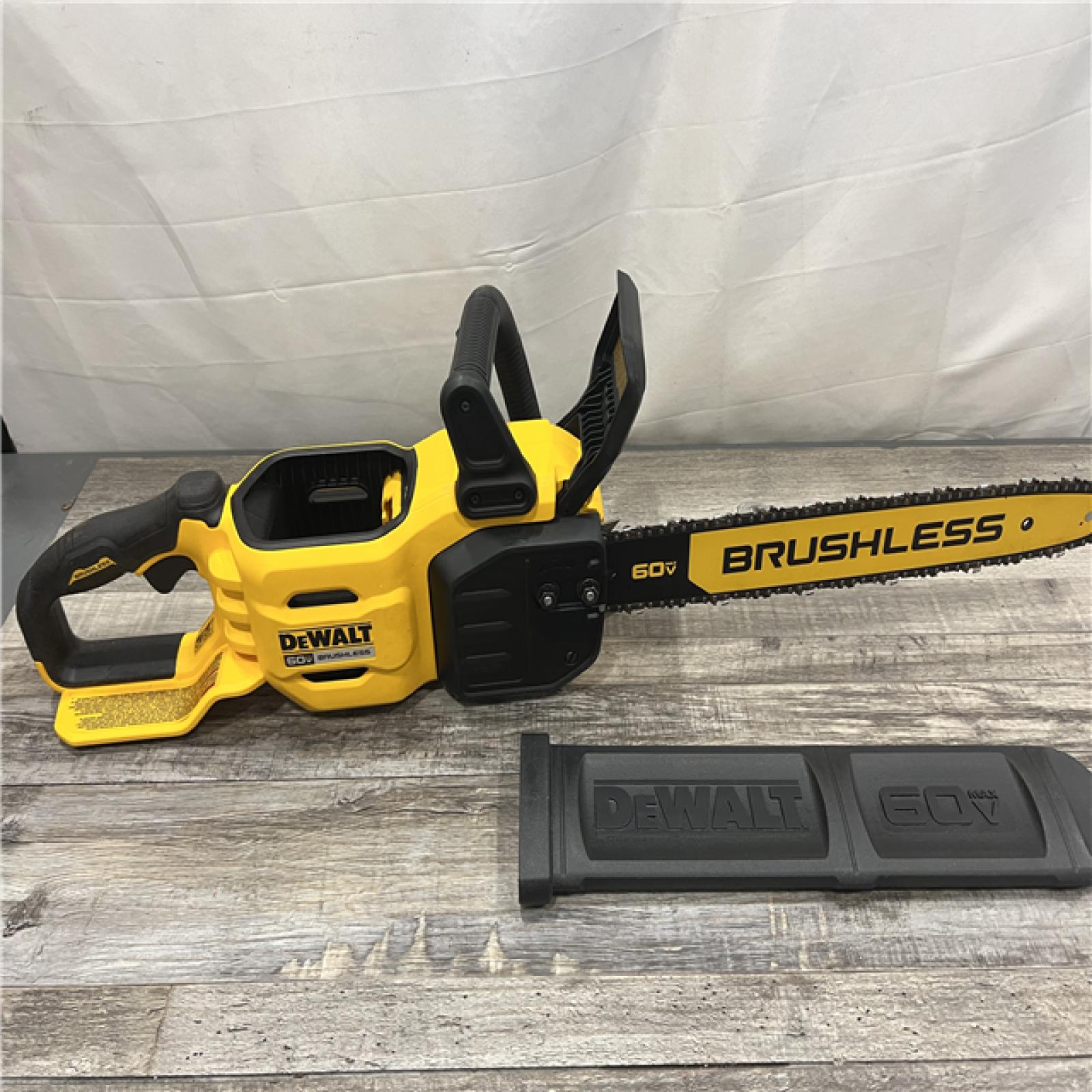 AS-IS DEWALT DCCS672B FLEXVOLT 60V MAX Brushless Cordless 18 Chainsaw (Tool Only)